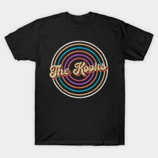 vintage circle line color The Kooks T-Shirt